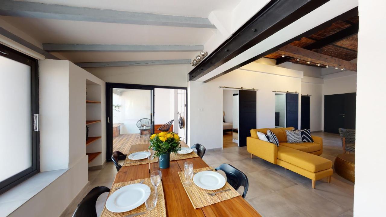 La Bonne Brise - Superbe Loft Avec Terrasse A 2 Minutes De La Plage Marseille Exteriör bild
